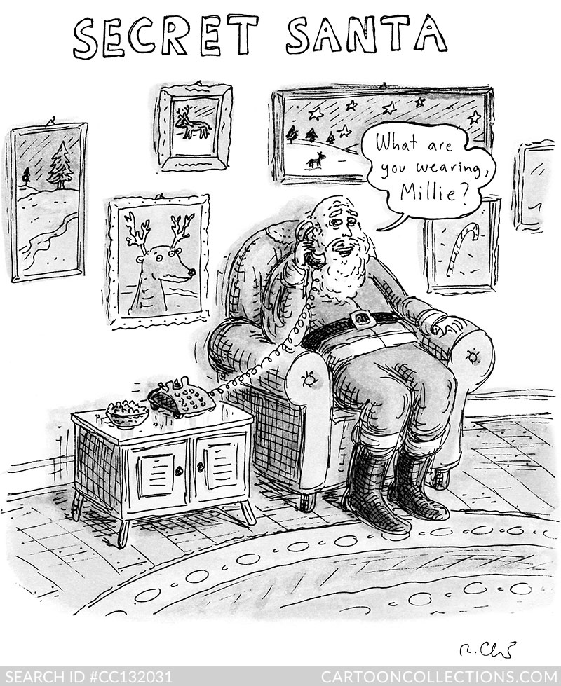 CartoonStock.com - Bad Santa cartoons - Roz Chast