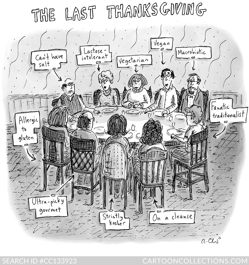 CartoonStock.com - Thanksgiving cartoons - Roz Chast