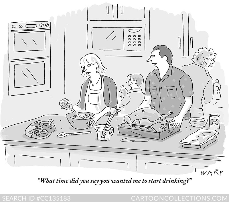 CartoonStock.com - Thanksgiving cartoons - Kim Warp