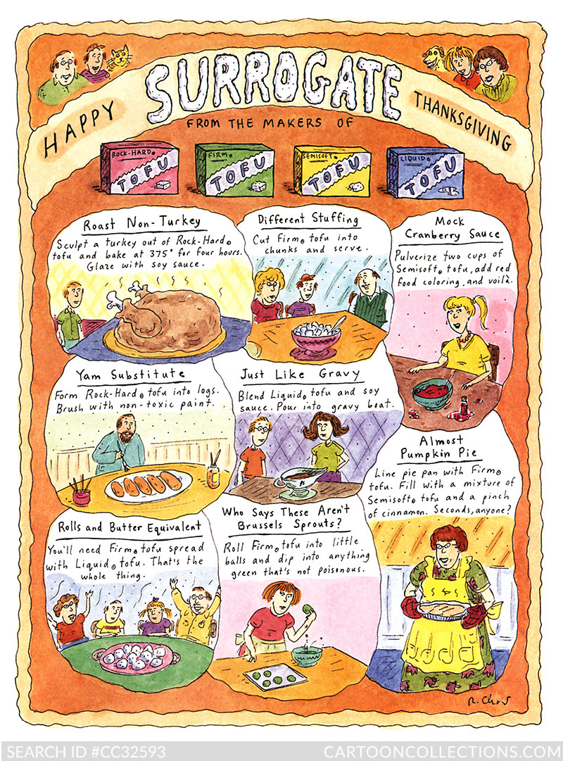 CartoonStock.com - Thanksgiving cartoons - Roz Chast