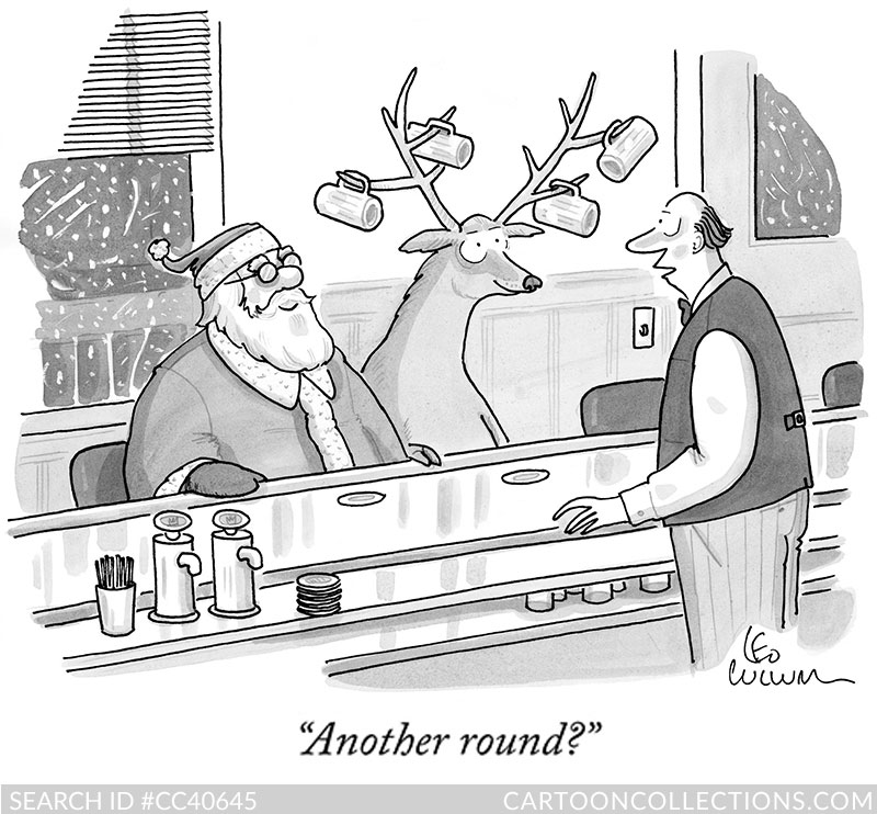 CartoonStock.com - Christmas cartoons - Leo Cullum