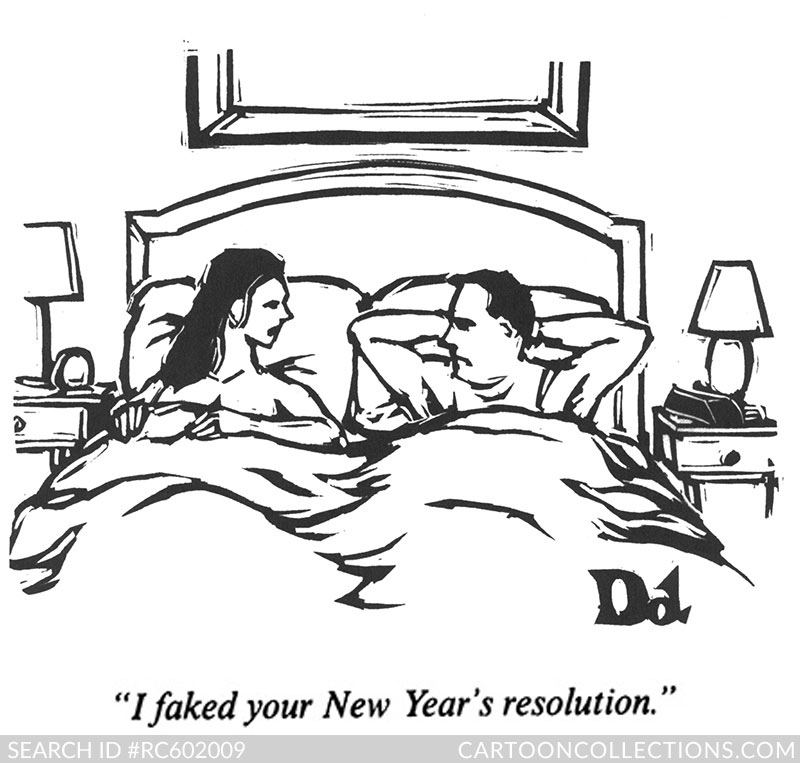 CartoonStock.com - New Year's cartoons - Drew Dernavich