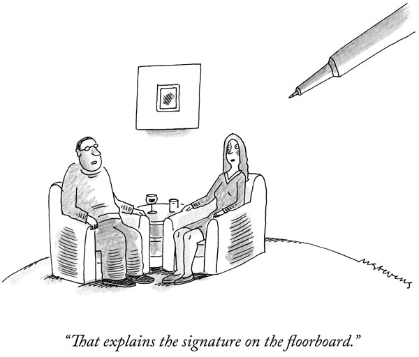 New Yorker Cartoon Caption Contest winner