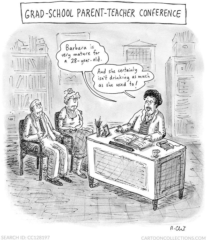 Roz Chast, CartoonStock.com