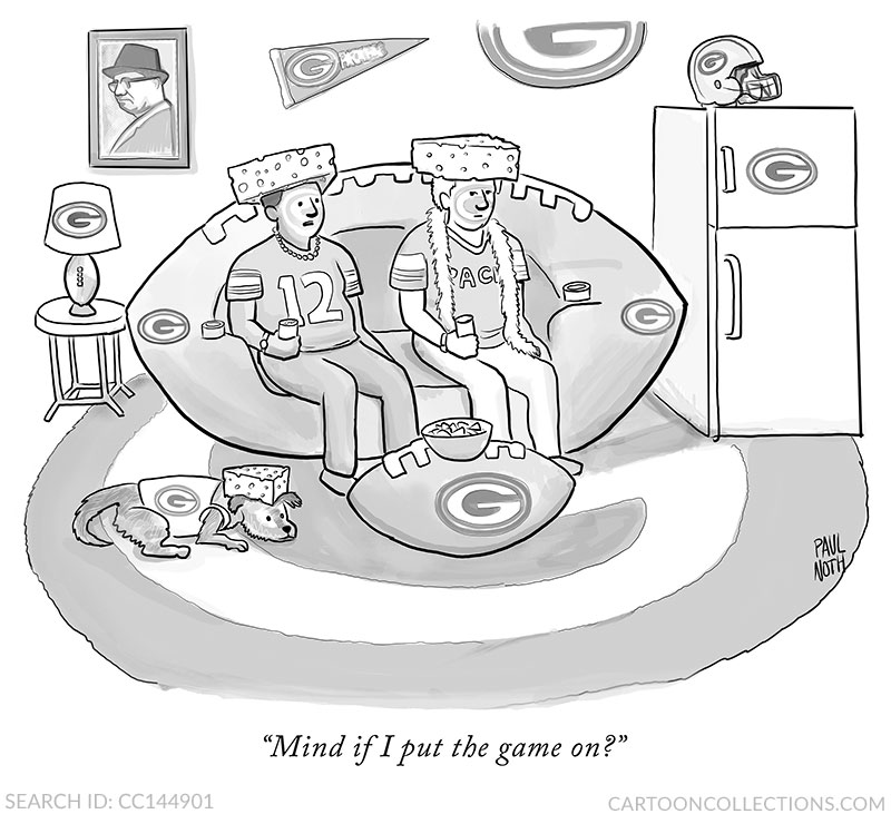 Paul Noth football cartoons