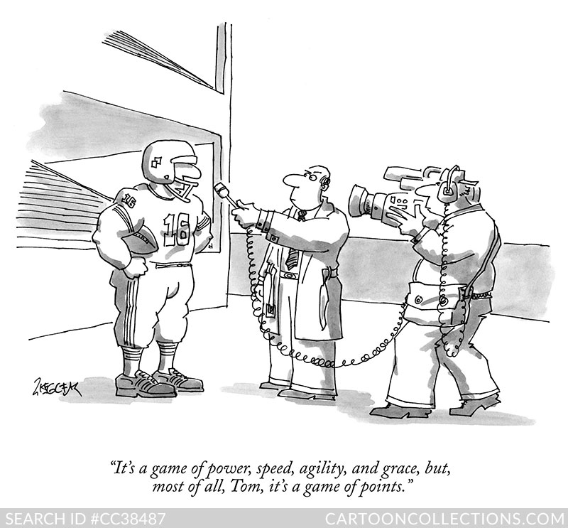 Jack Ziegler football cartoons