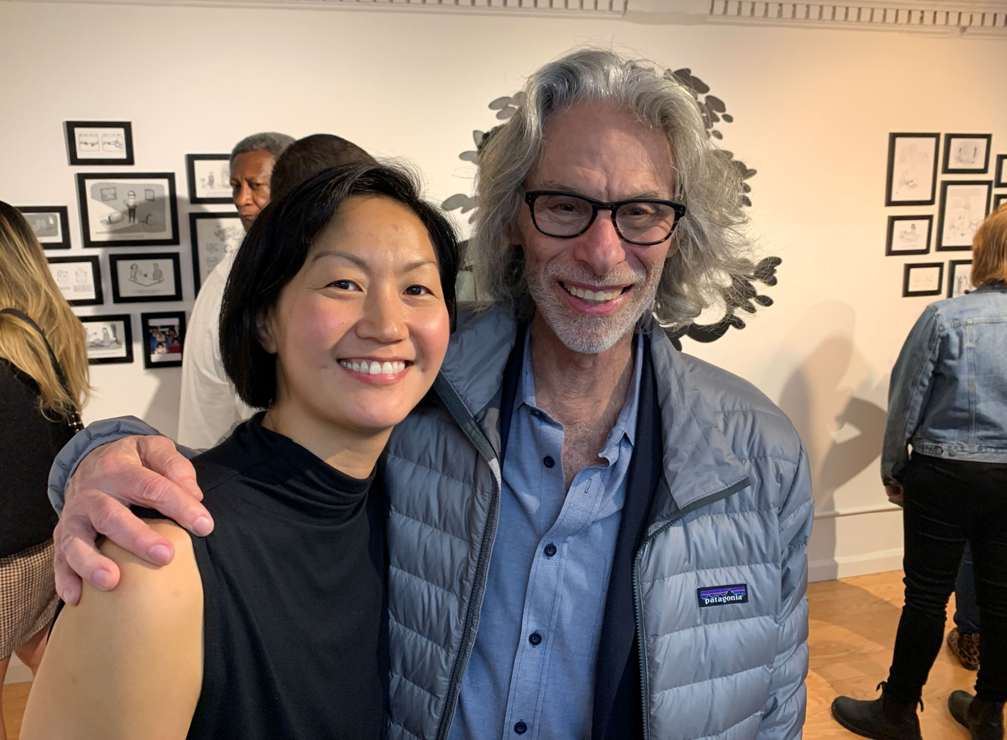 Amy Hwang and Bob Mankoff