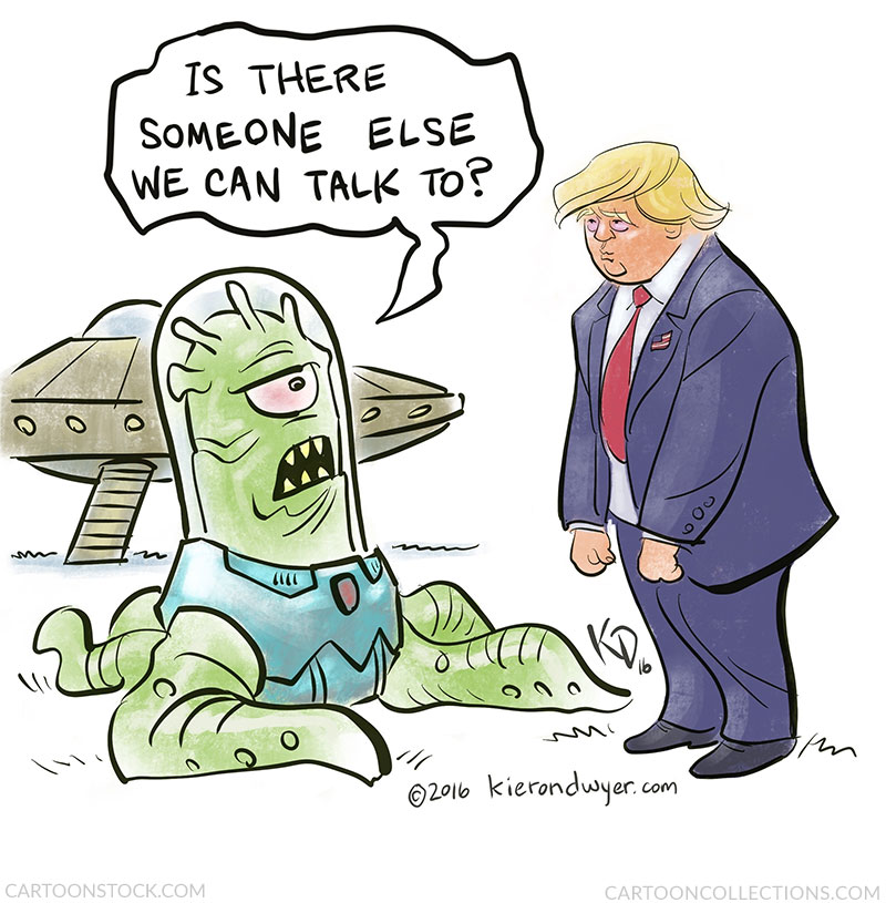 Trump cartoons