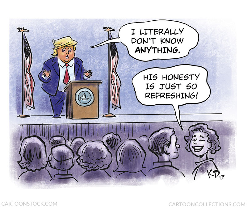 Trump cartoons