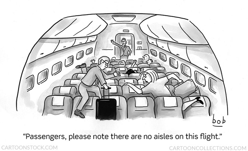 Airplane cartoons