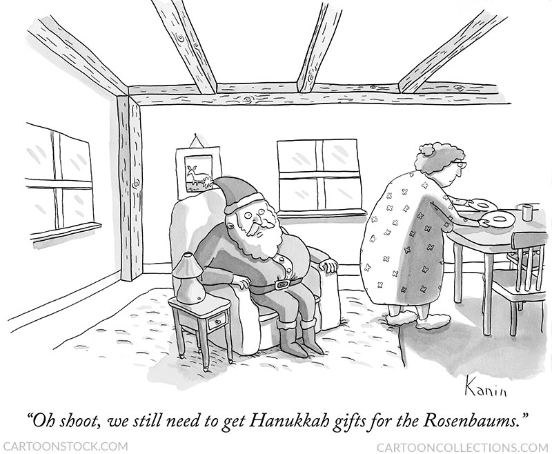 Hanukkah cartoons