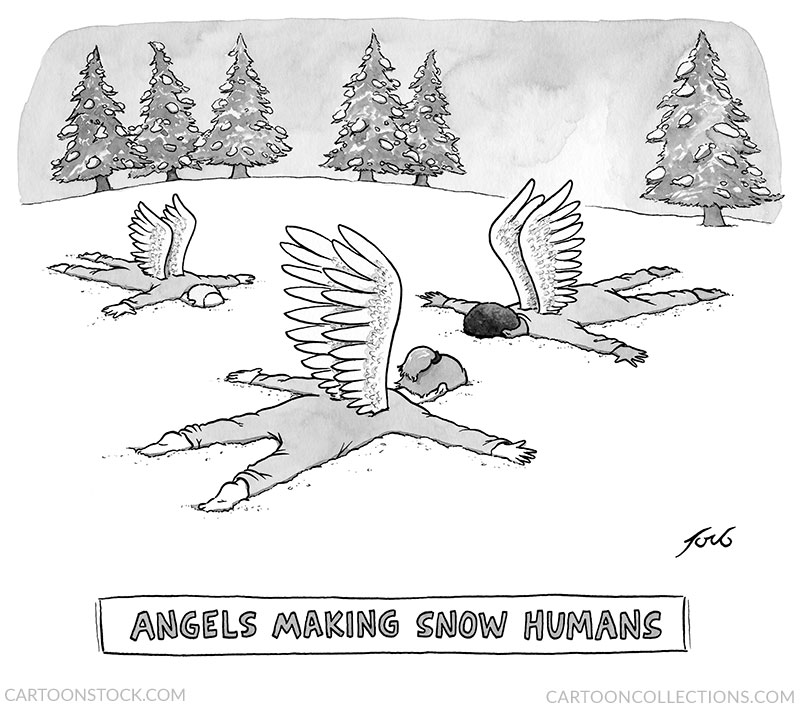 snow cartoons