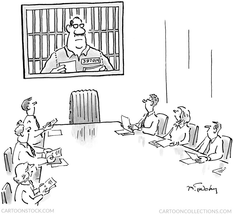 Prison cartoons