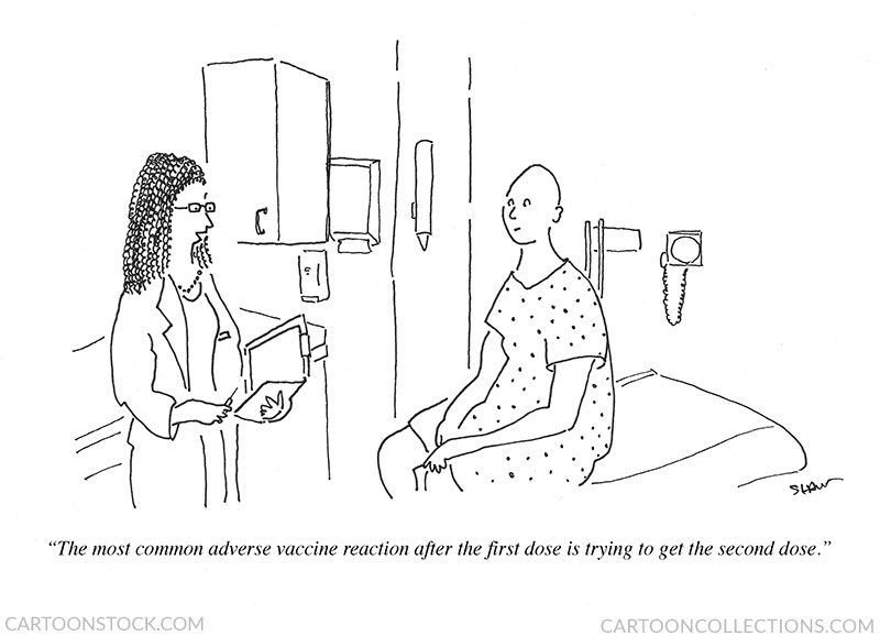 Covid vaccine cartoons