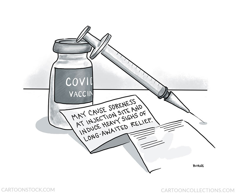 Covid vaccine cartoons