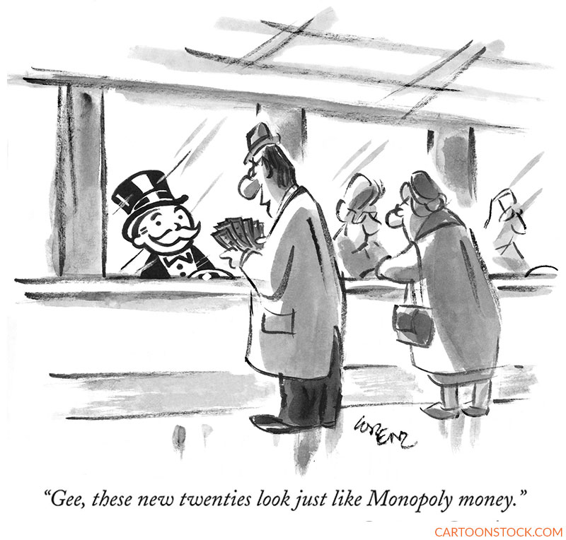 Money cartoons