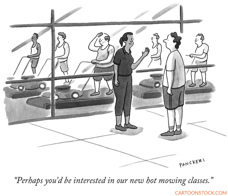 exercise cartoons