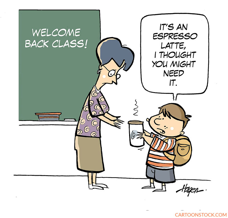 back to school cartoons