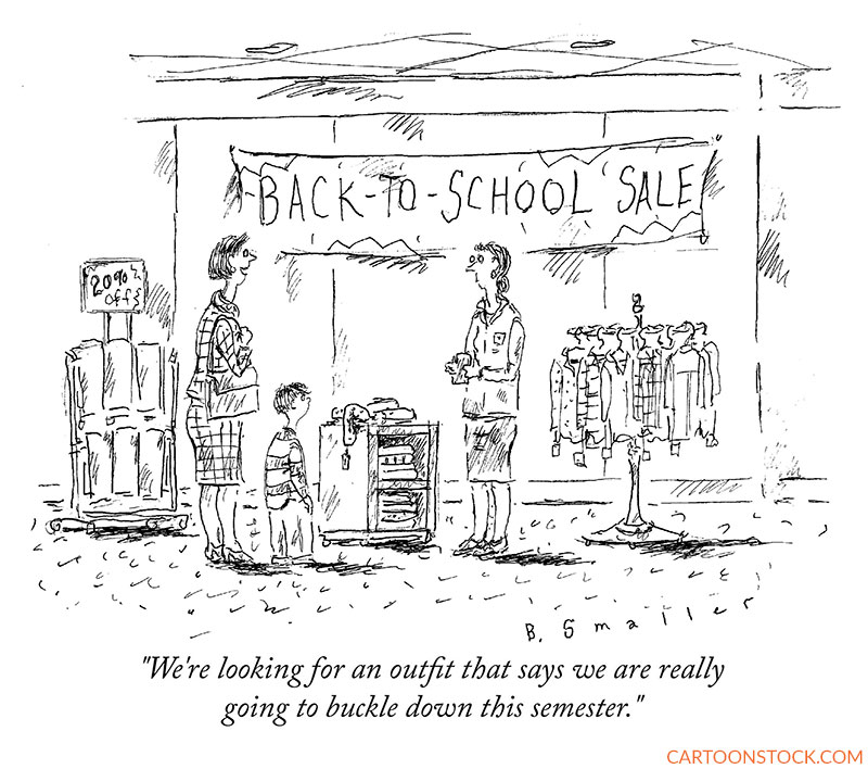 back to school cartoons