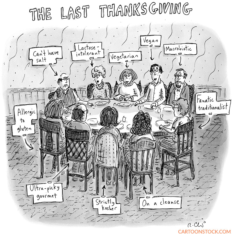 Thanksgiving cartoons