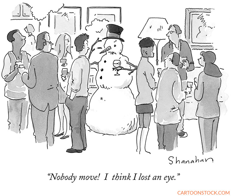 Holiday Party Cartoons