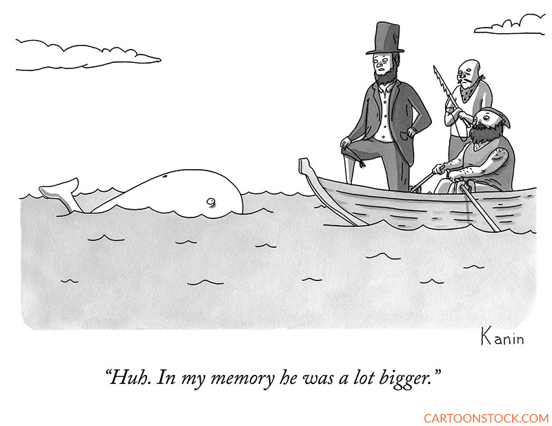 Moby Dick cartoons