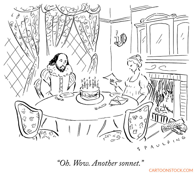 Shakespeare cartoons