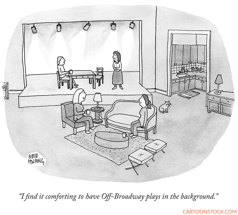 Broadway cartoons